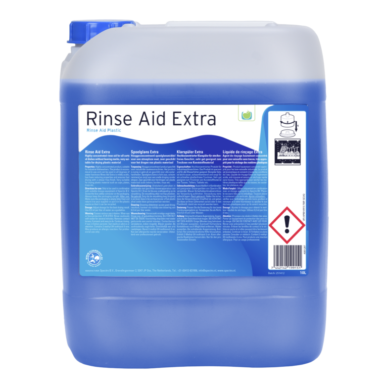 Spectro introduces Rinse Aid Extra