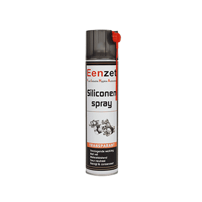One-shot silicone spray