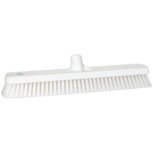 Vikan Floor Scrubber, white, hard, 470 mm